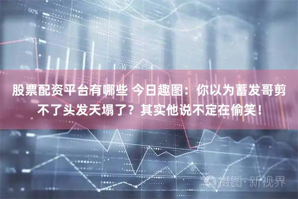 股票配资平台有哪些 今日趣图：你以为蓄发哥剪不了头发天塌了？其实他说不定在偷笑！