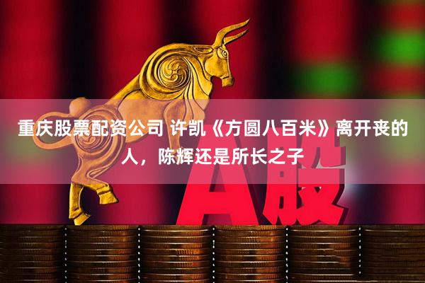 重庆股票配资公司 许凯《方圆八百米》离开丧的人，陈辉还是所长之子